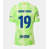 Camisa de Futebol Barcelona Lamine Yamal #19 Equipamento Alternativo 2024-25 Manga Curta